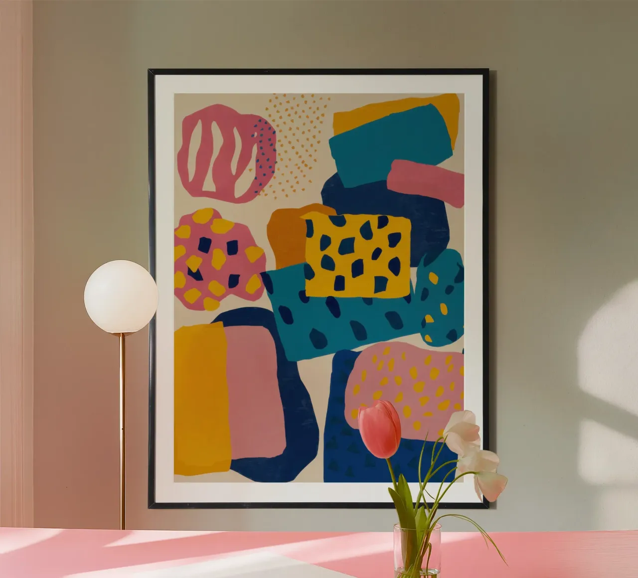 Cubist Form Fiesta Hahnemühle von Sun Riser