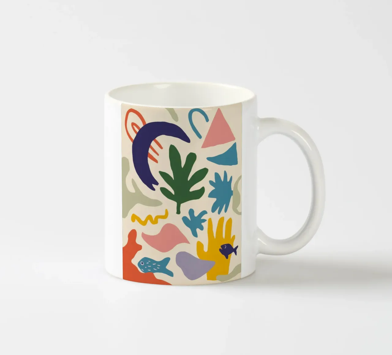Menagerie astratte e oniriche tazza in ceramica da Sun Riser