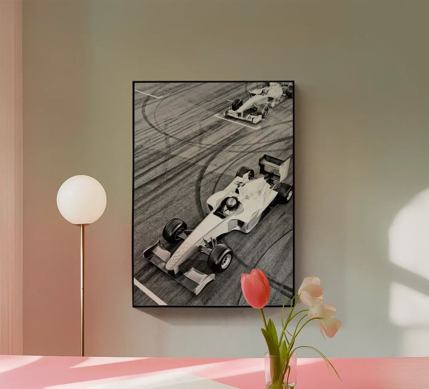 Race Car plexiglass da blacsteel