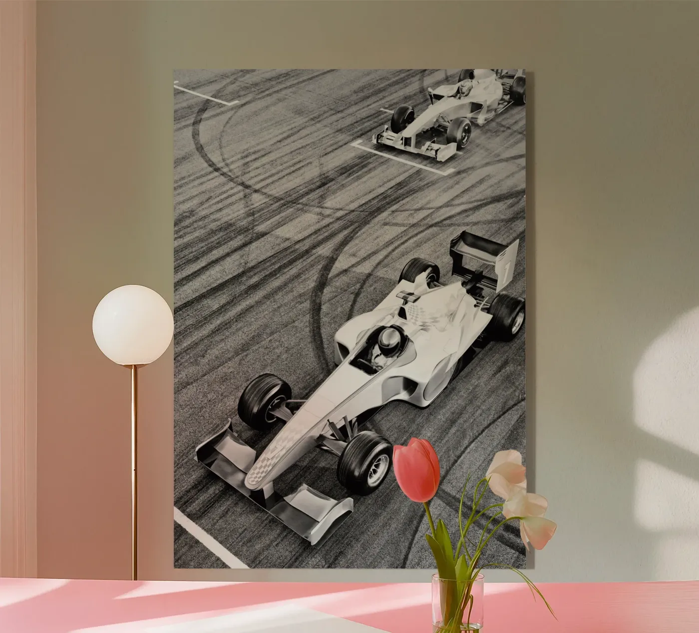 Race Car plexiglass da blacsteel