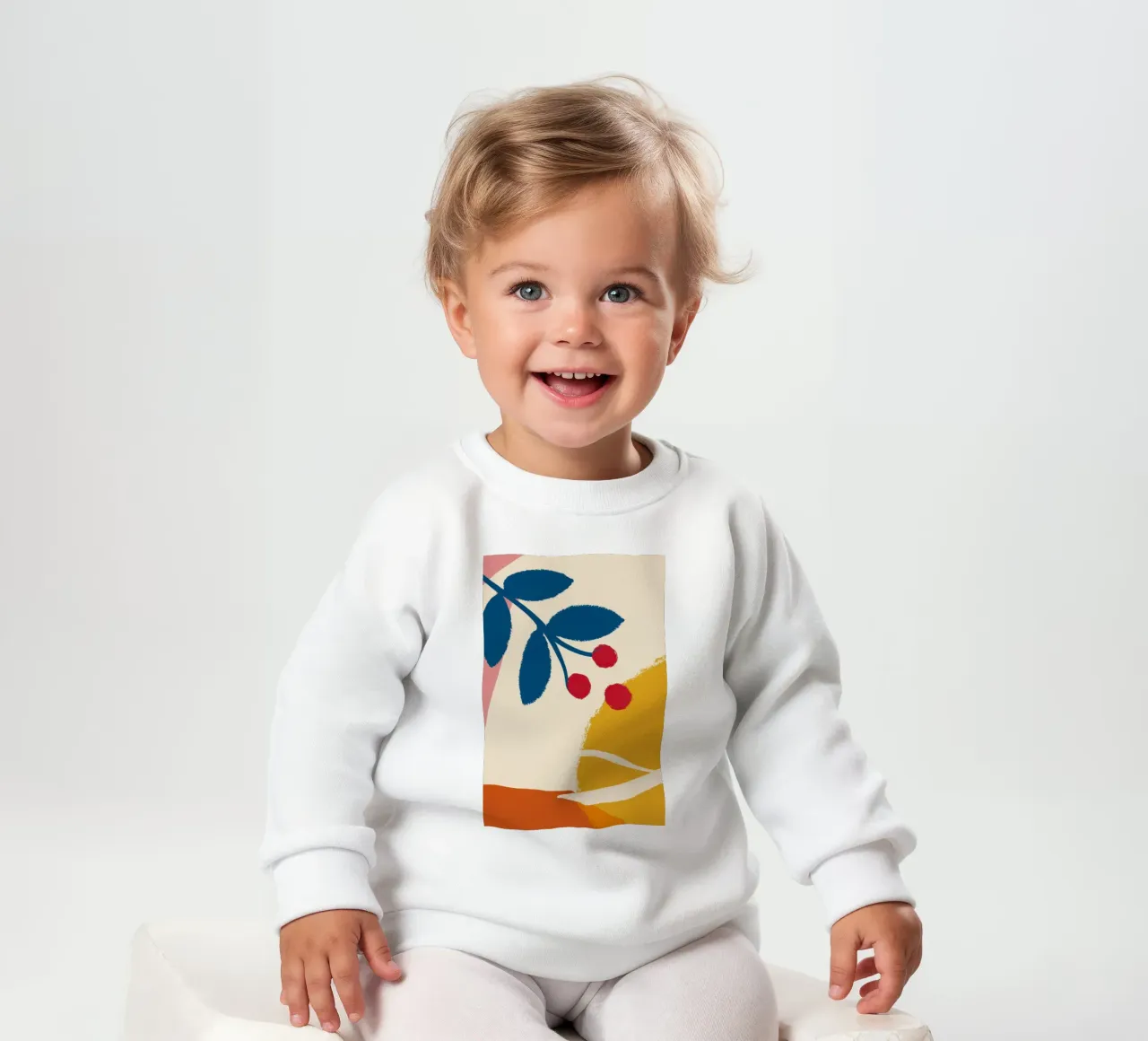 Ramo di bacche minimalista felpa neonato da Sun Riser