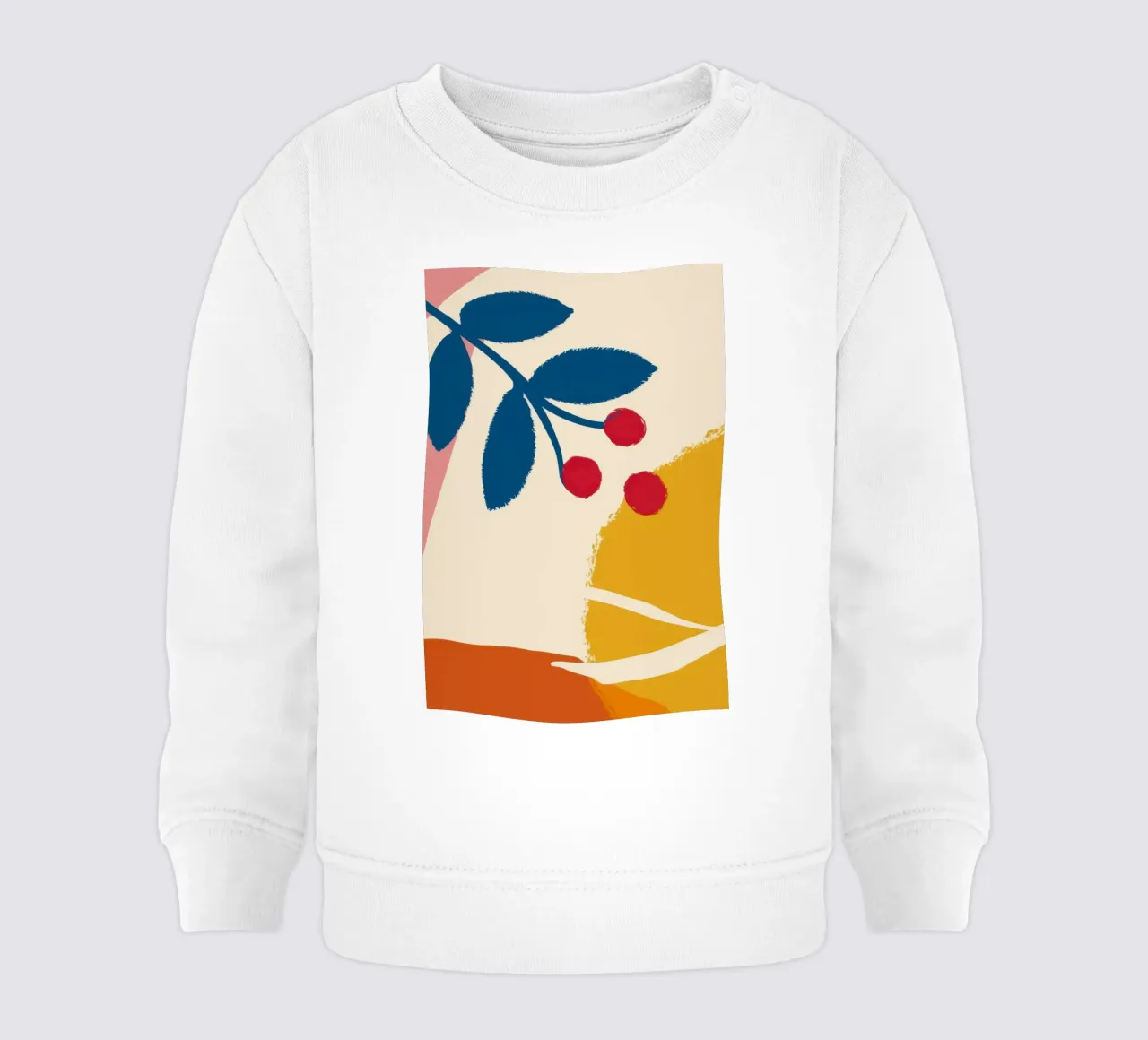 Ramo di bacche minimalista felpa neonato da Sun Riser
