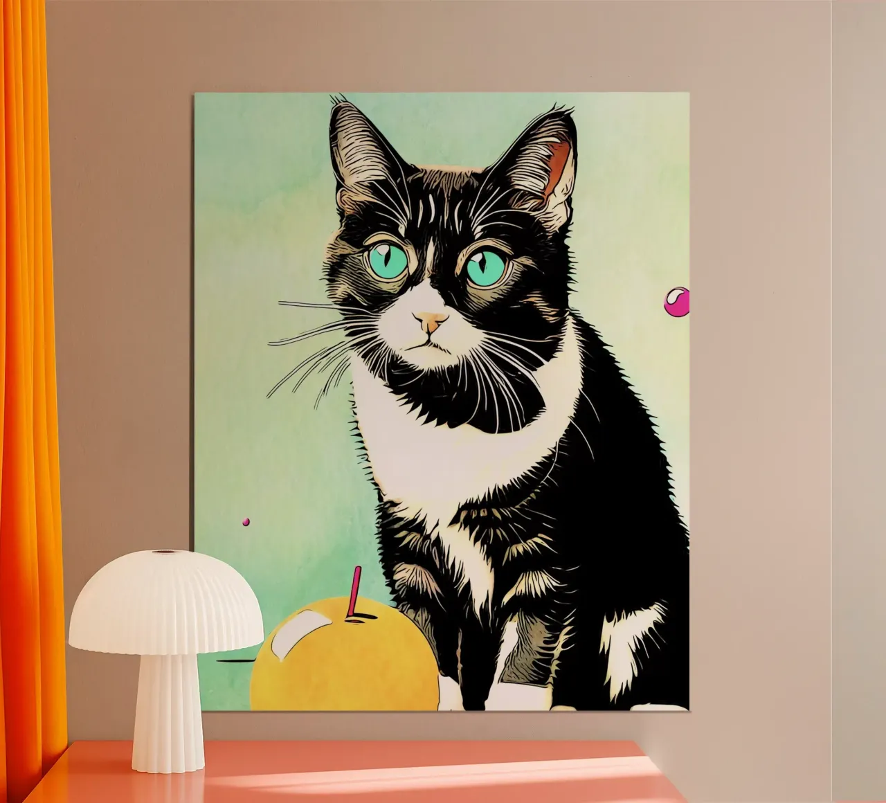 GattoMela poster da ZAMART - PopArt