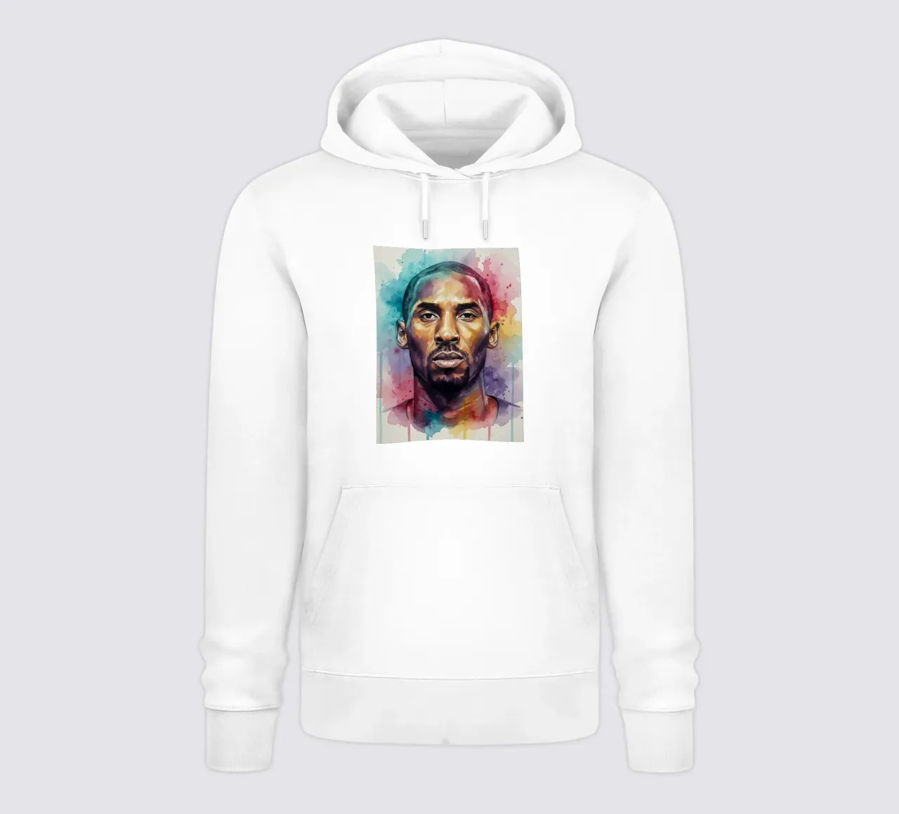 Arte astratta colorata di Kobe Bryant felpa con cappuccio da Kalis