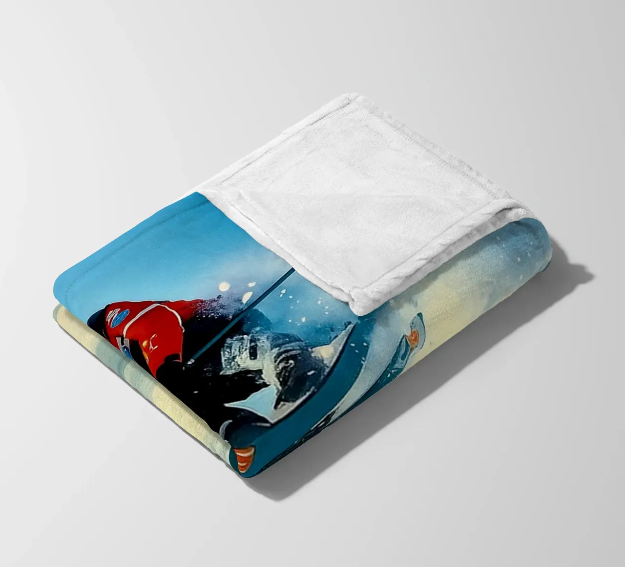 Ski Fleecedecke von tamarind