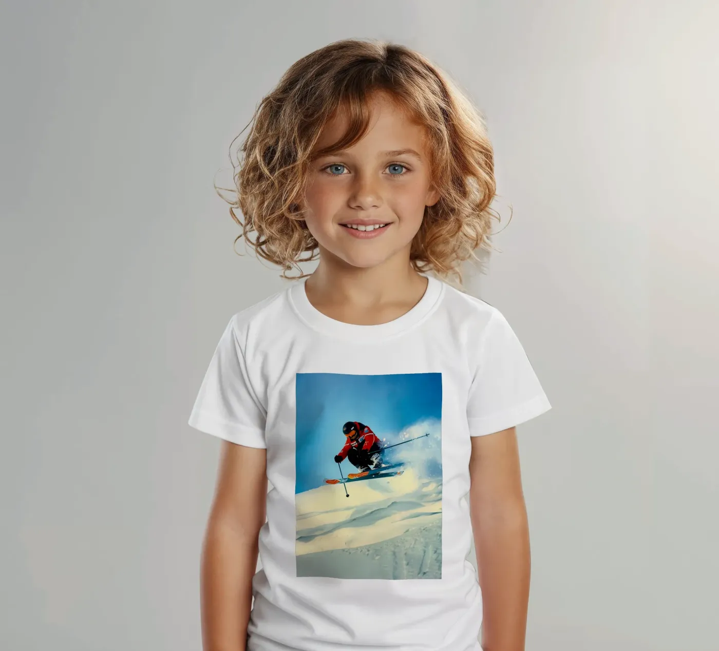 ski t-shirt bambini da tamarind