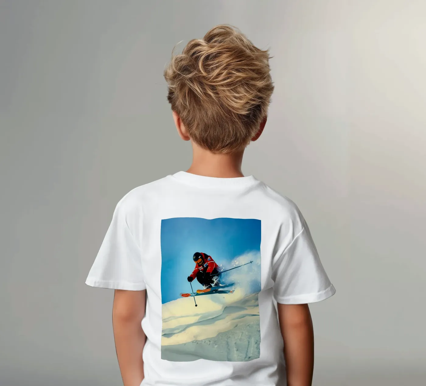 ski t-shirt bambini da tamarind