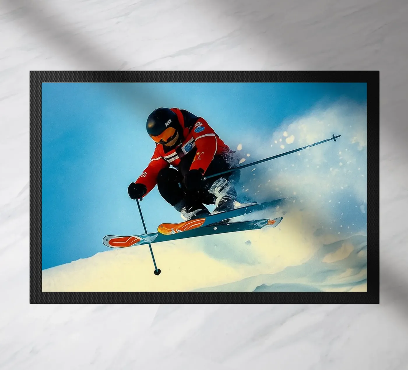 ski doormat by tamarind