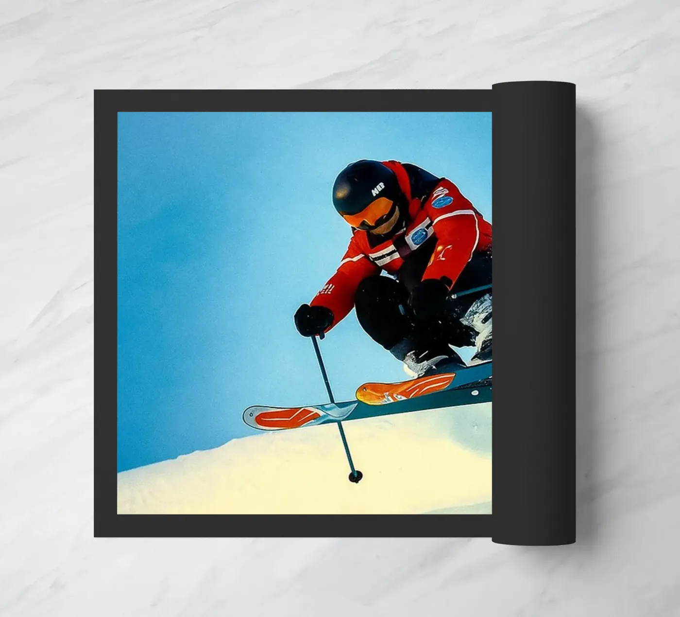 ski doormat by tamarind