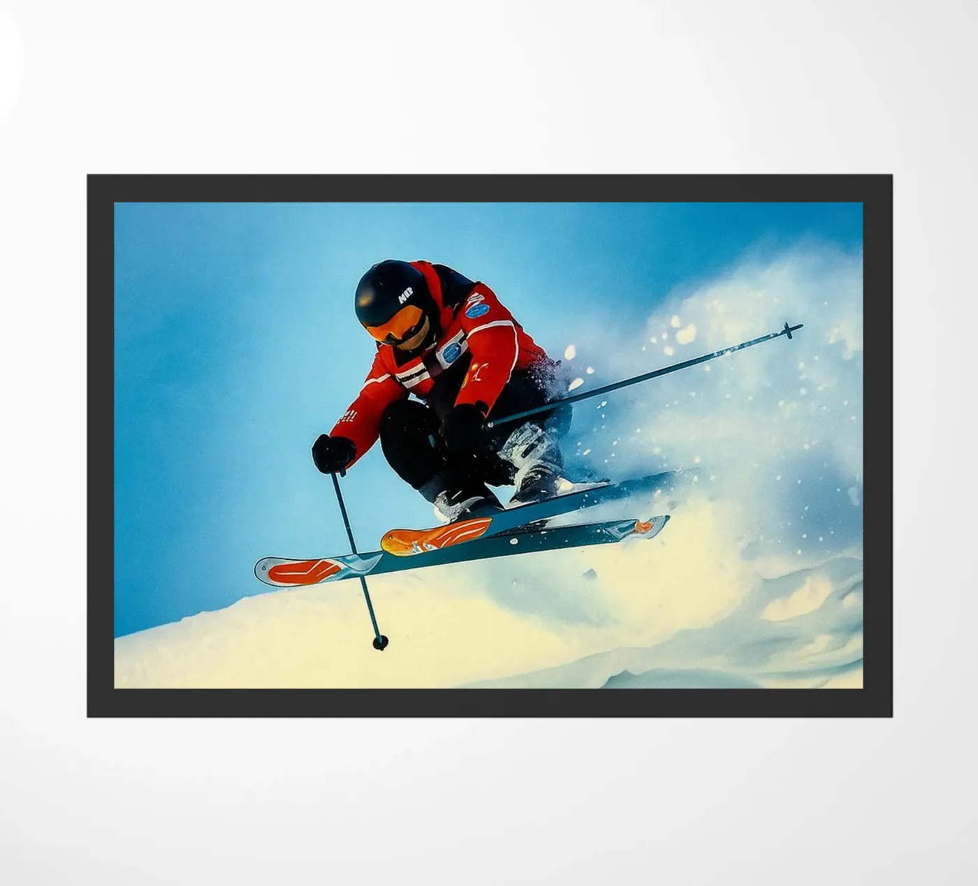 ski doormat by tamarind