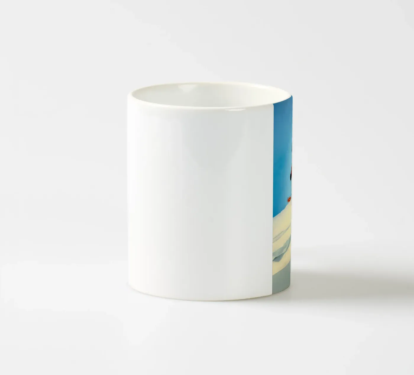 ski ceramic mug by tamarind