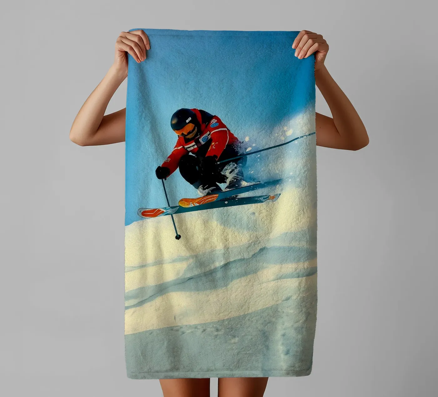 ski towel by tamarind