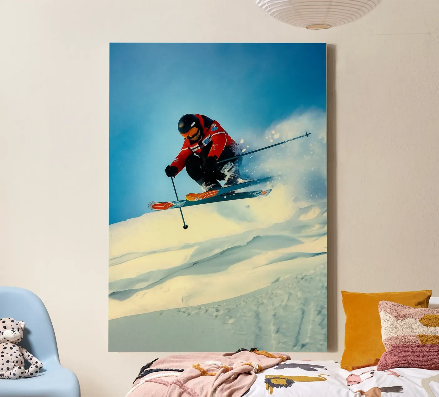ski canvas by tamarind