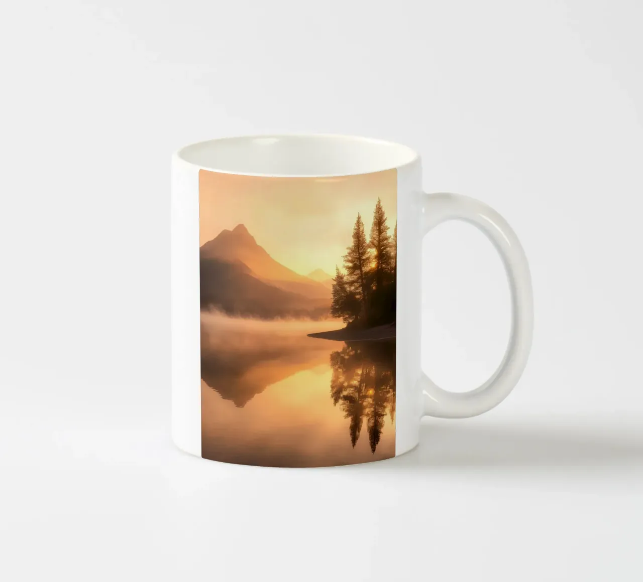 Riflesso dell'alba tazza in ceramica da luxi&lace