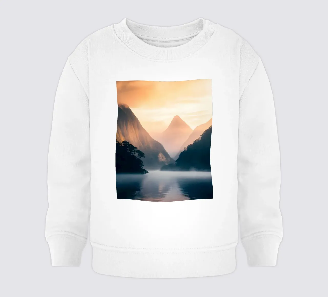 Valle del silenzio felpa neonato da luxi&lace