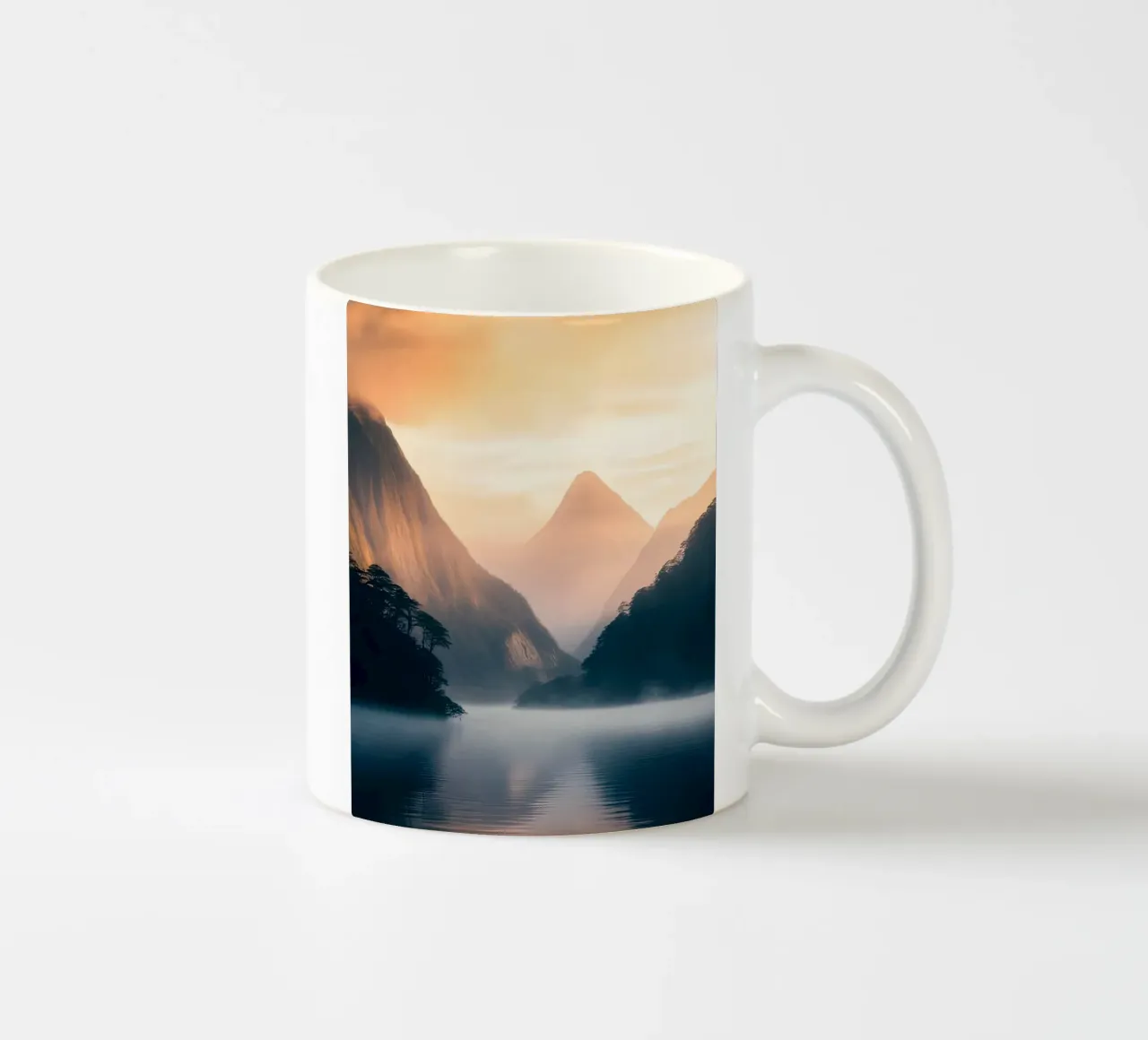 Valle del silenzio tazza in ceramica da luxi&lace