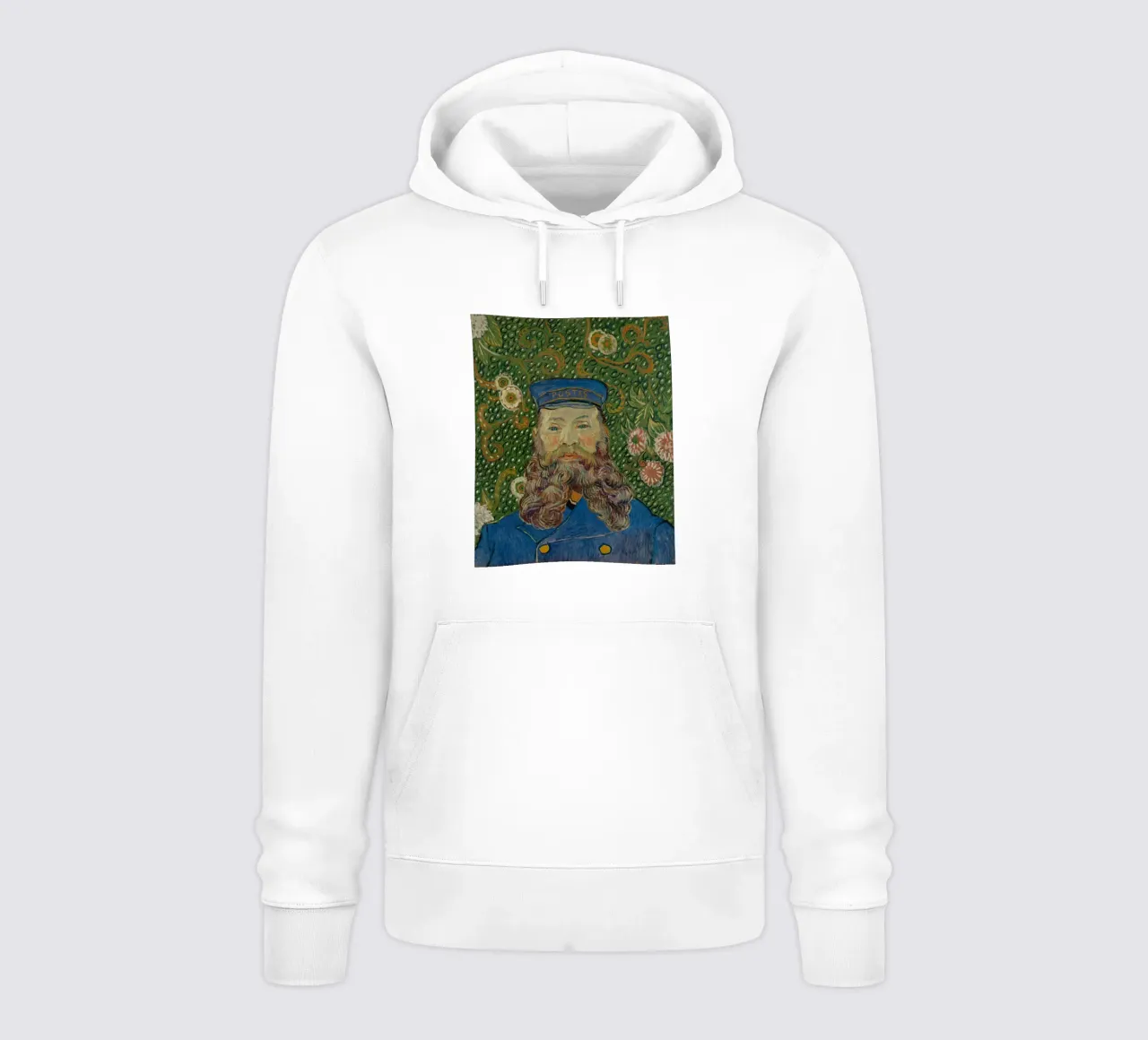 Vincent van Gogh - Ritratto di Joseph Roulin felpa con cappuccio da Timeless Artworks
