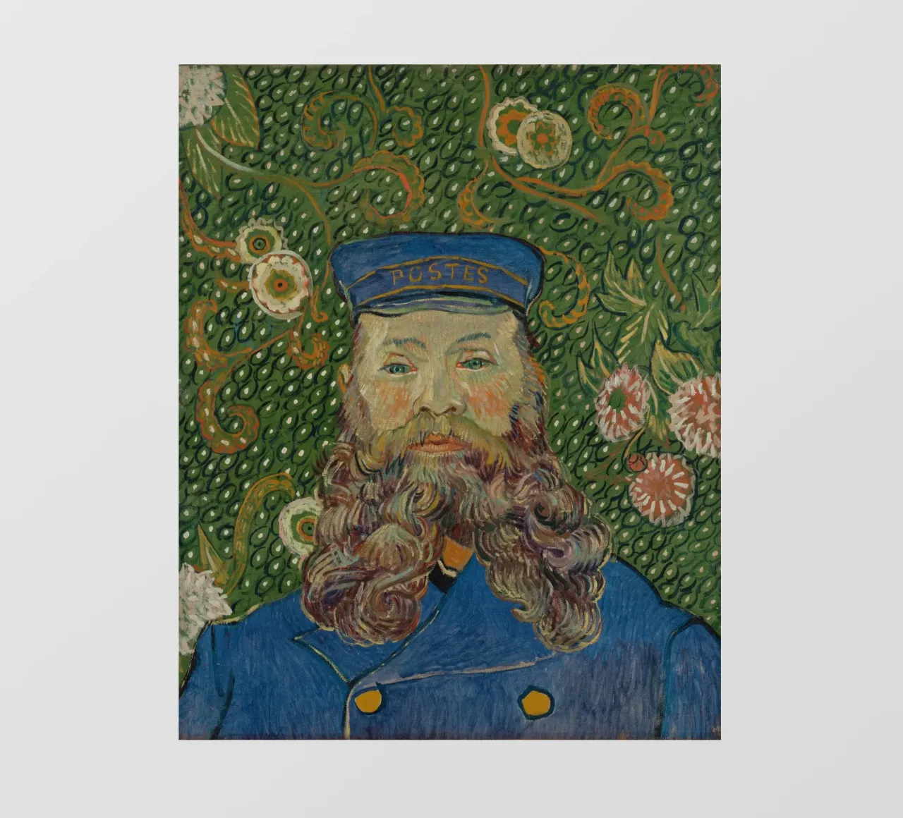 Vincent van Gogh - Ritratto di Joseph Roulin telo in pvc da Timeless Artworks