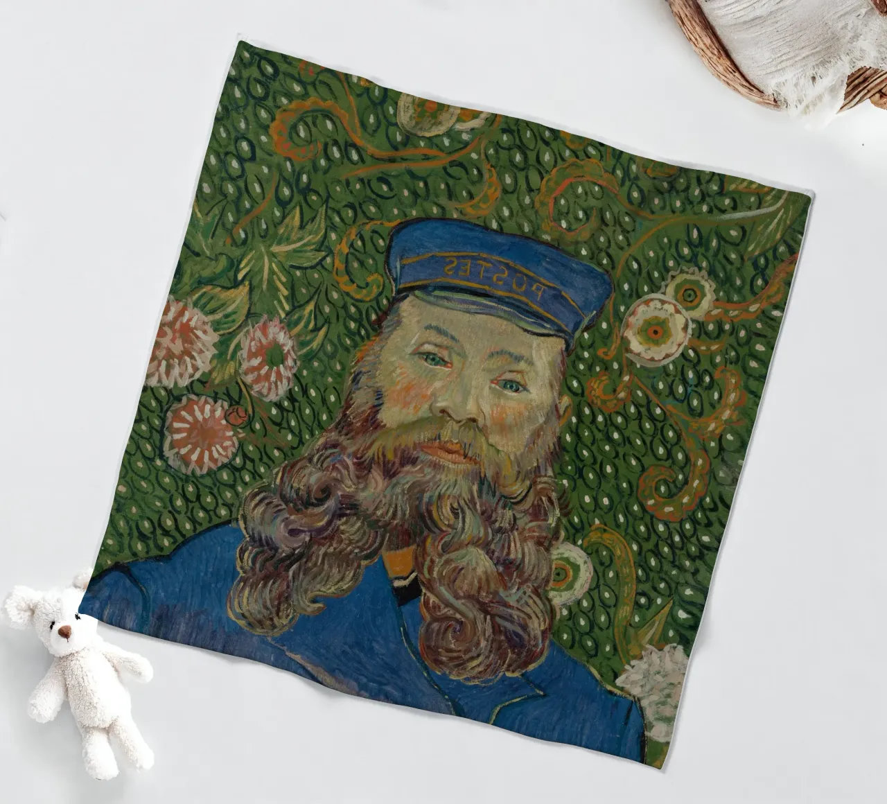 Vincent van Gogh - Ritratto di Joseph Roulin coperta in pile da Timeless Artworks