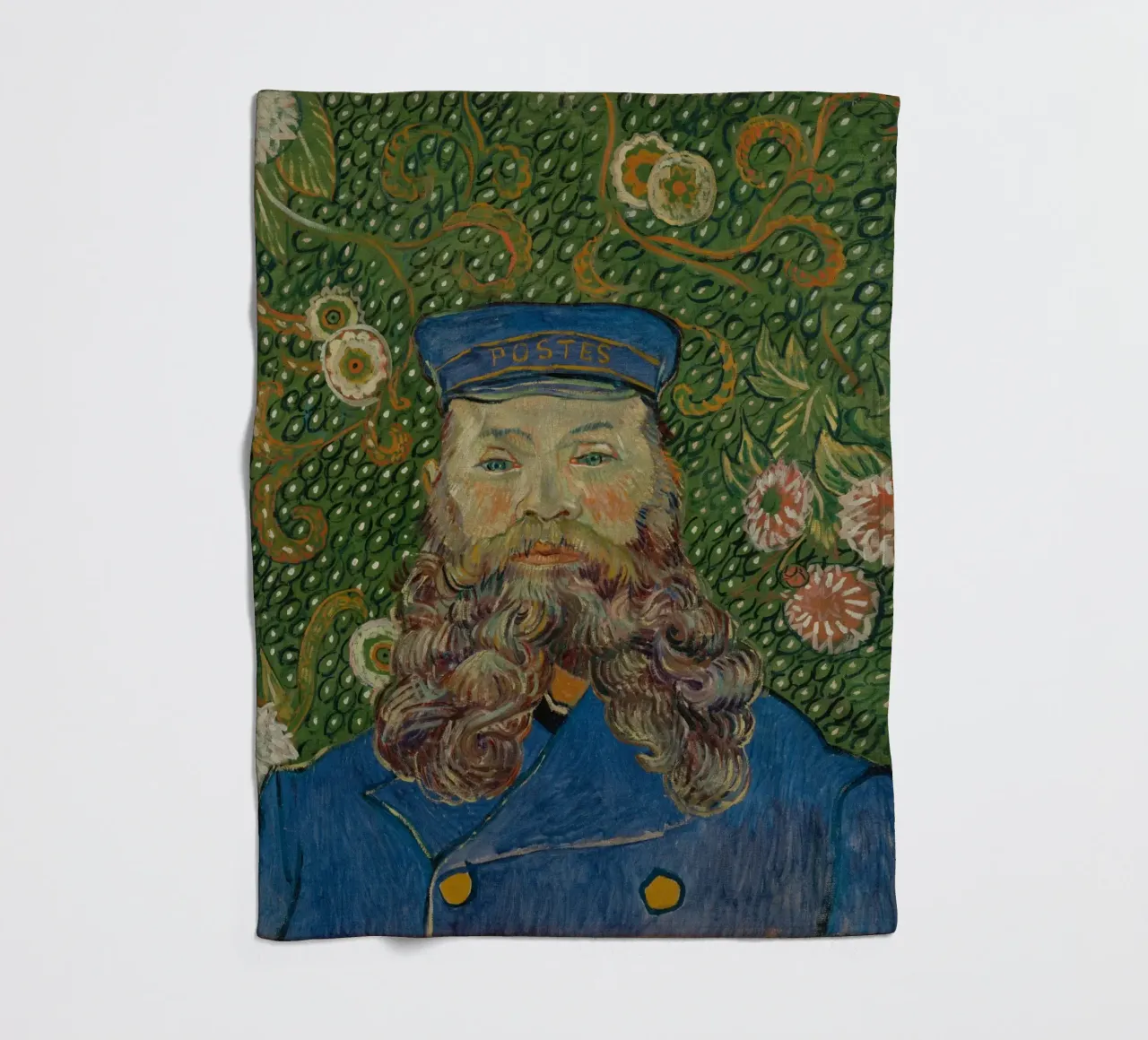 Vincent van Gogh - Ritratto di Joseph Roulin coperta in pile da Timeless Artworks