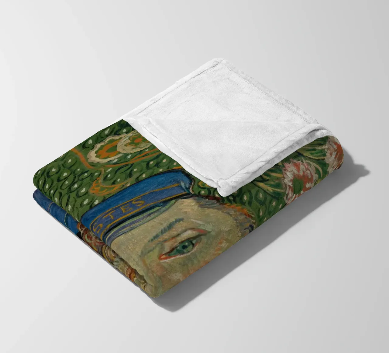 Vincent van Gogh - Ritratto di Joseph Roulin coperta in pile da Timeless Artworks