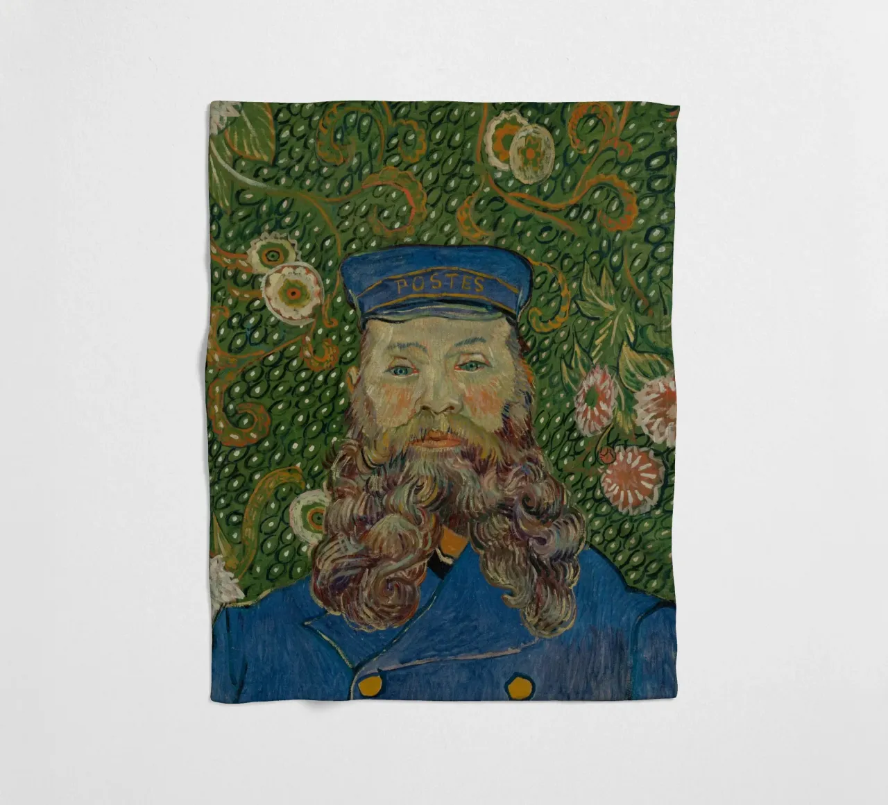 Vincent van Gogh - Ritratto di Joseph Roulin coperta in pile da Timeless Artworks