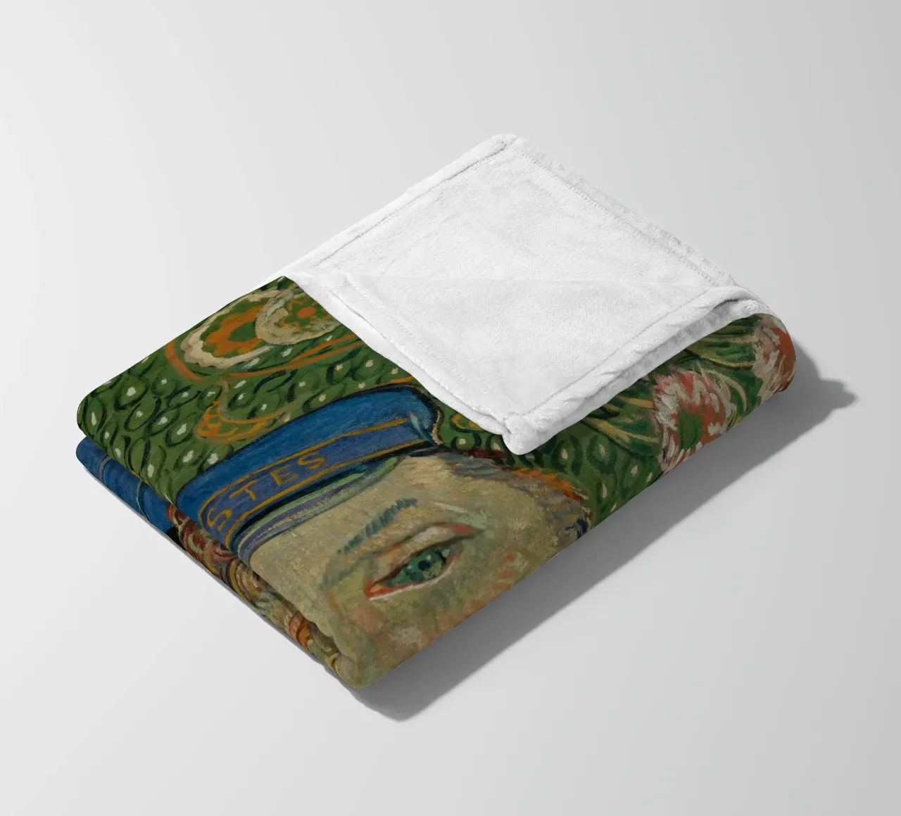 Vincent van Gogh - Ritratto di Joseph Roulin coperta in pile da Timeless Artworks