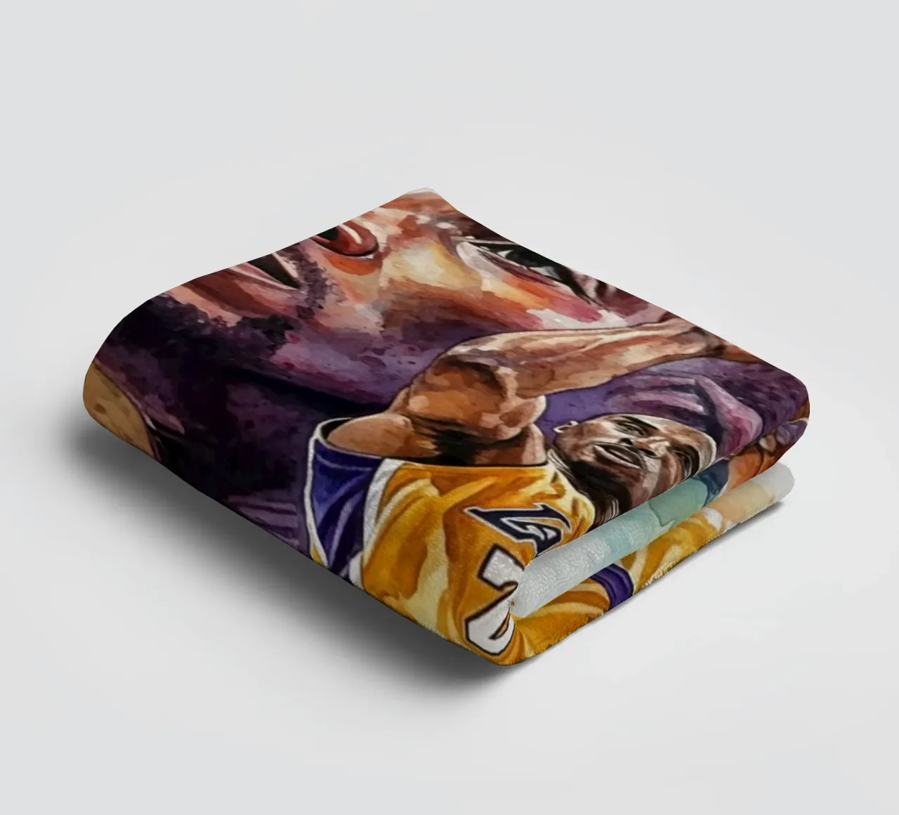 The legend of Kobe Bryant towel by Kalis