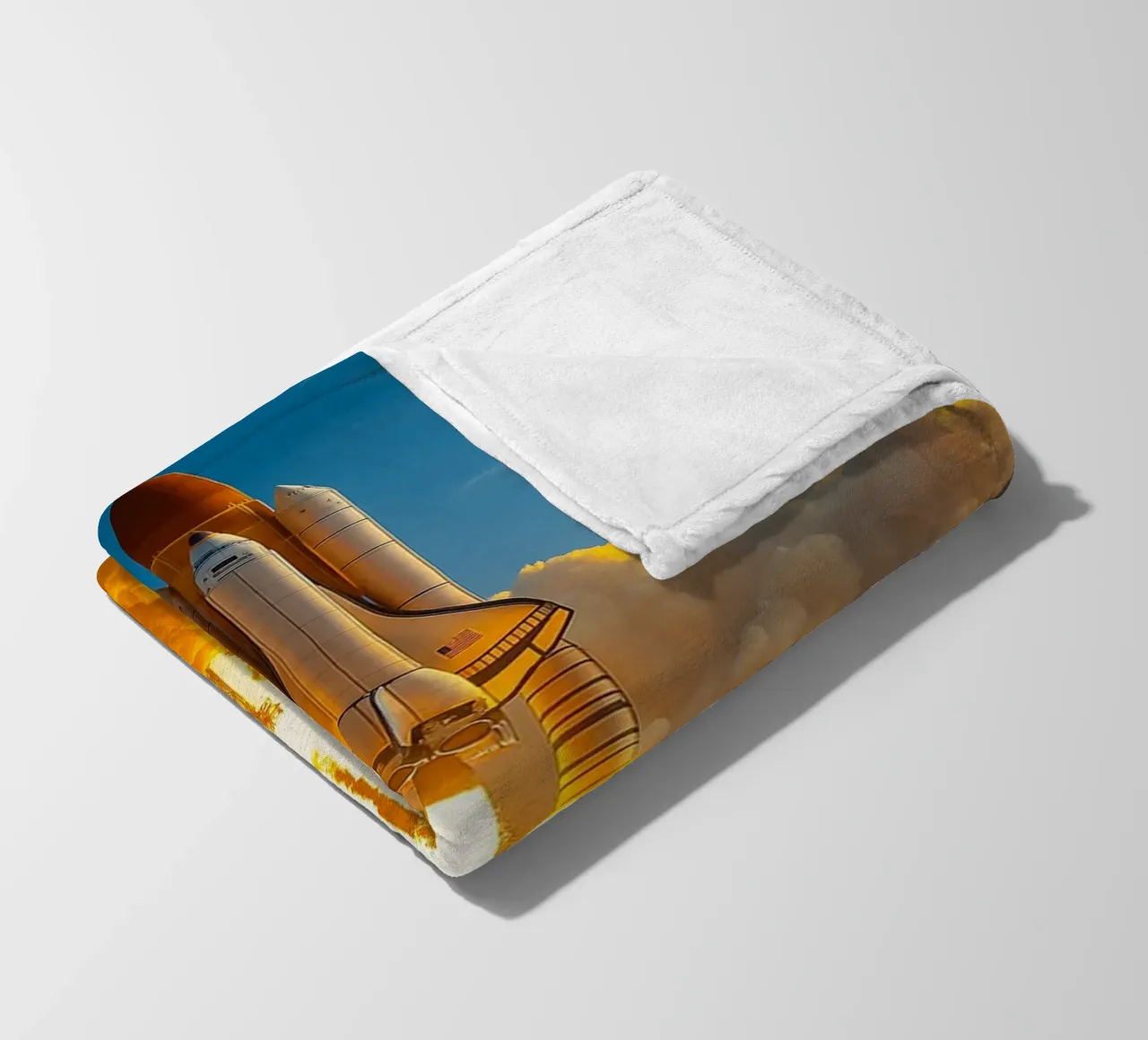razzo astronave coperta in pile da tamarind