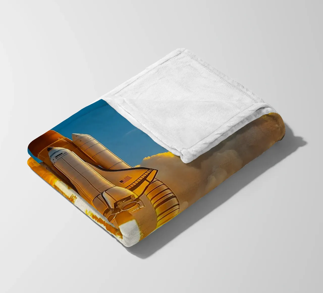razzo astronave coperta in pile da tamarind