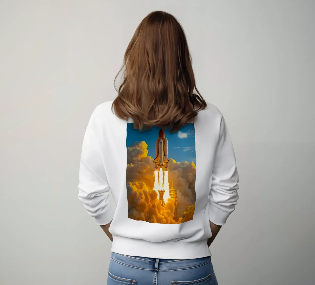 Raumschiff Rakete Sweatshirt von tamarind