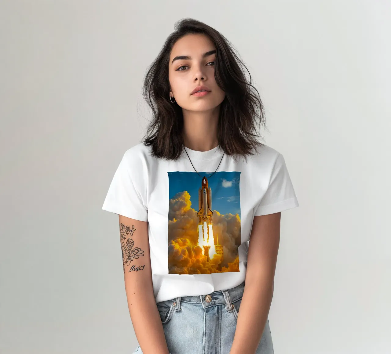 razzo astronave t-shirt da tamarind