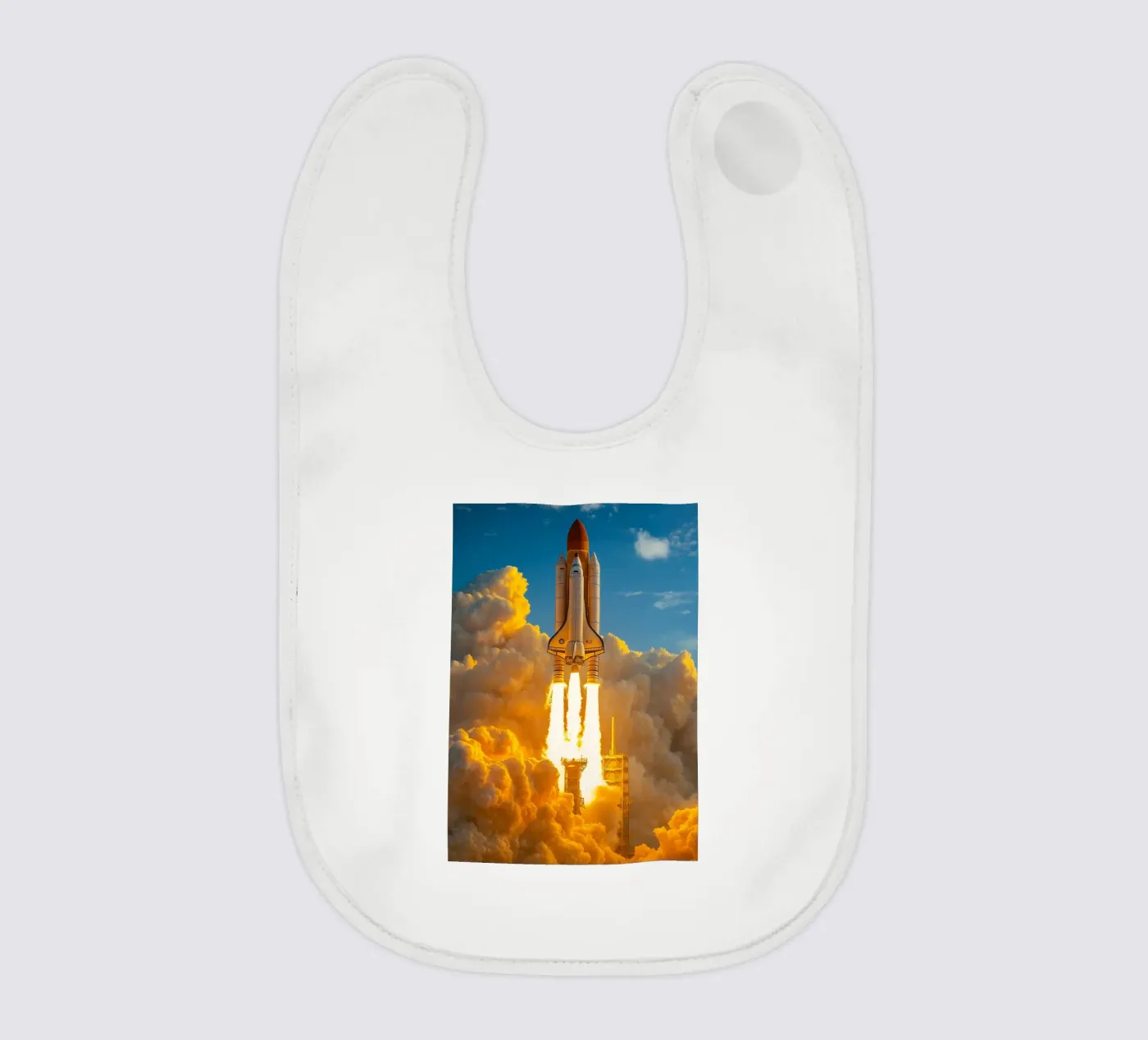 spaceship rocket bavaglino da tamarind