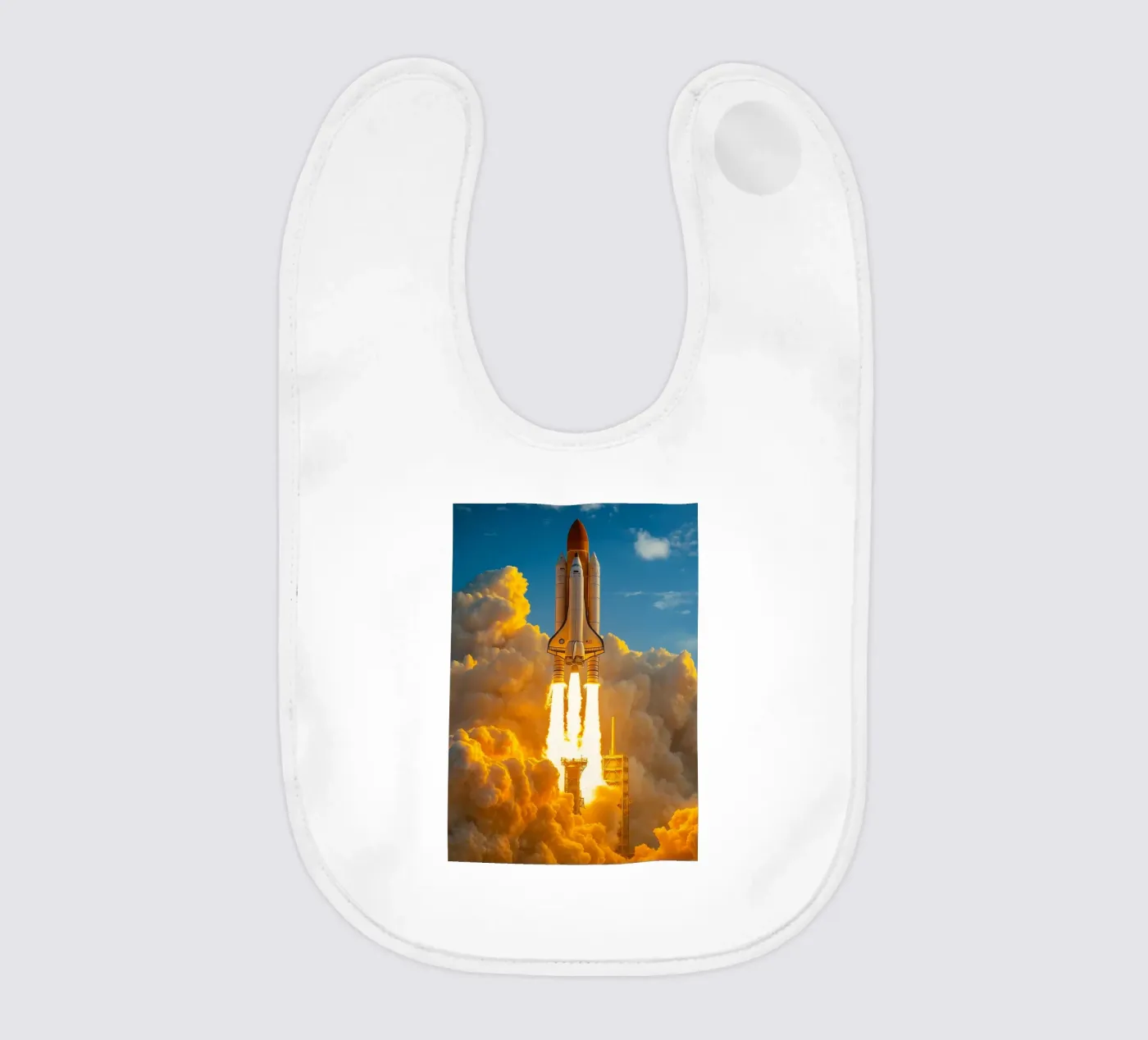 spaceship rocket bavaglino da tamarind