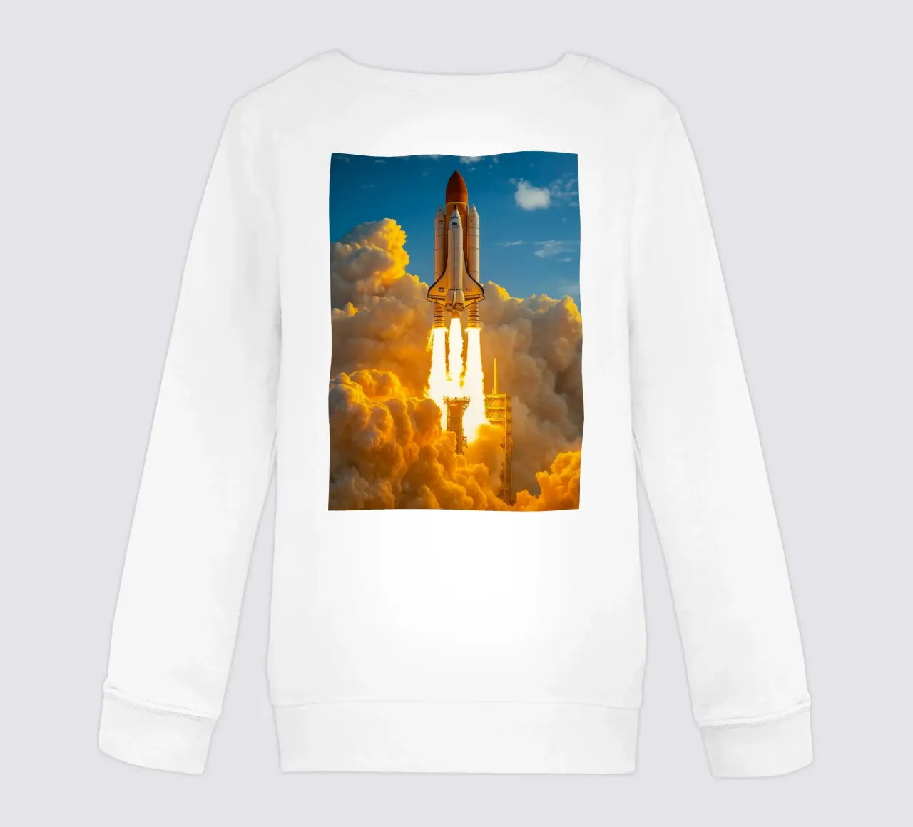 razzo astronave felpa bambino da tamarind
