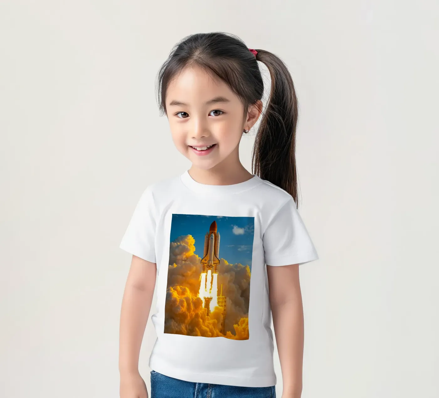 fusée spatiale t-shirt enfant de tamarind