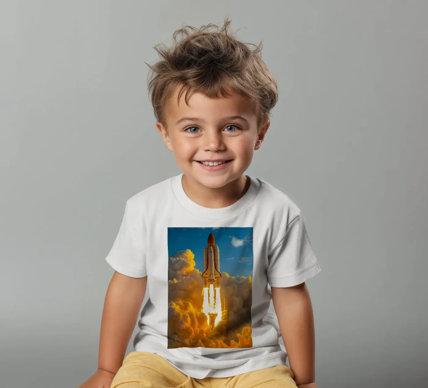 fusée spatiale t-shirt enfant de tamarind