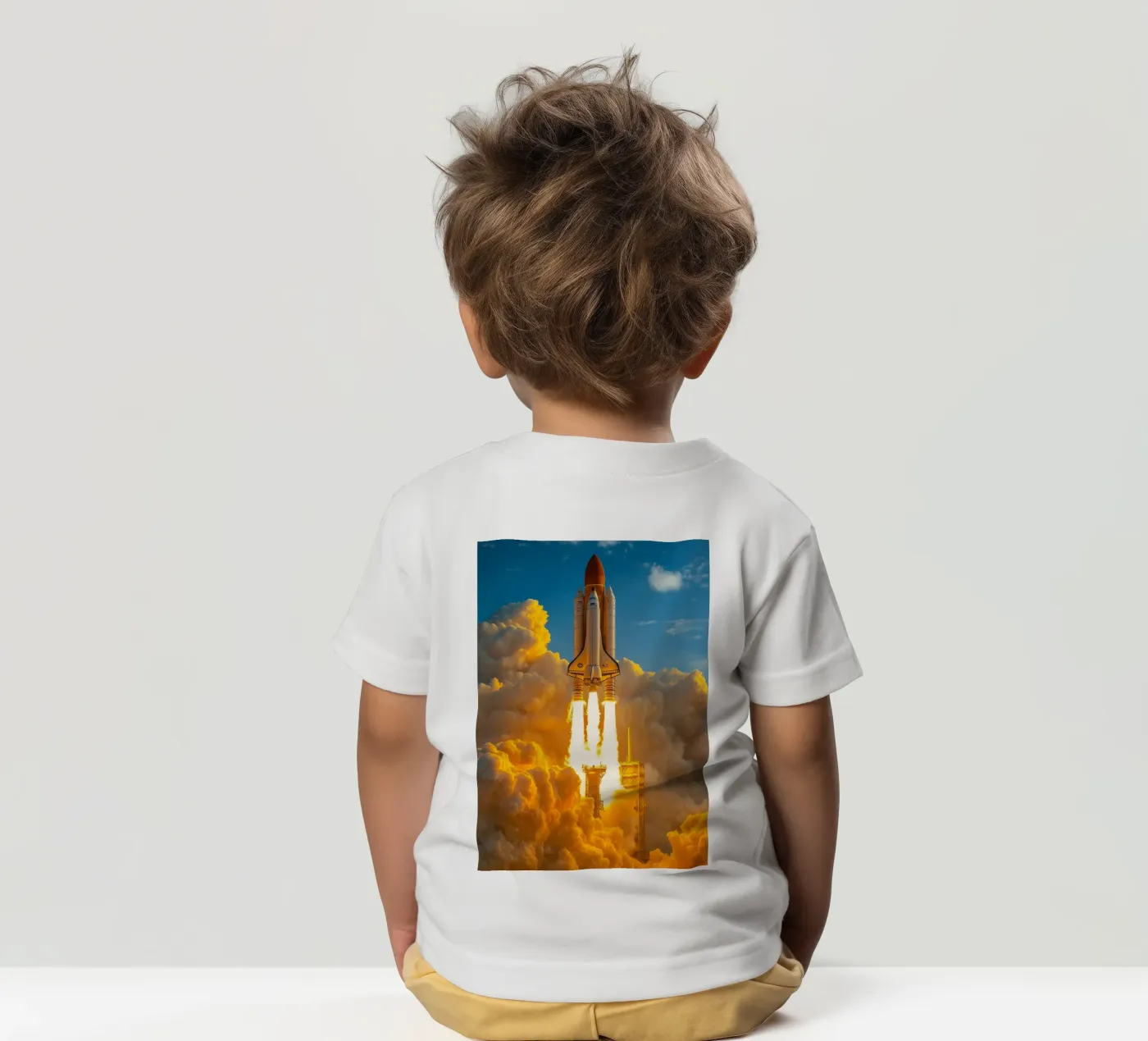 fusée spatiale t-shirt enfant de tamarind