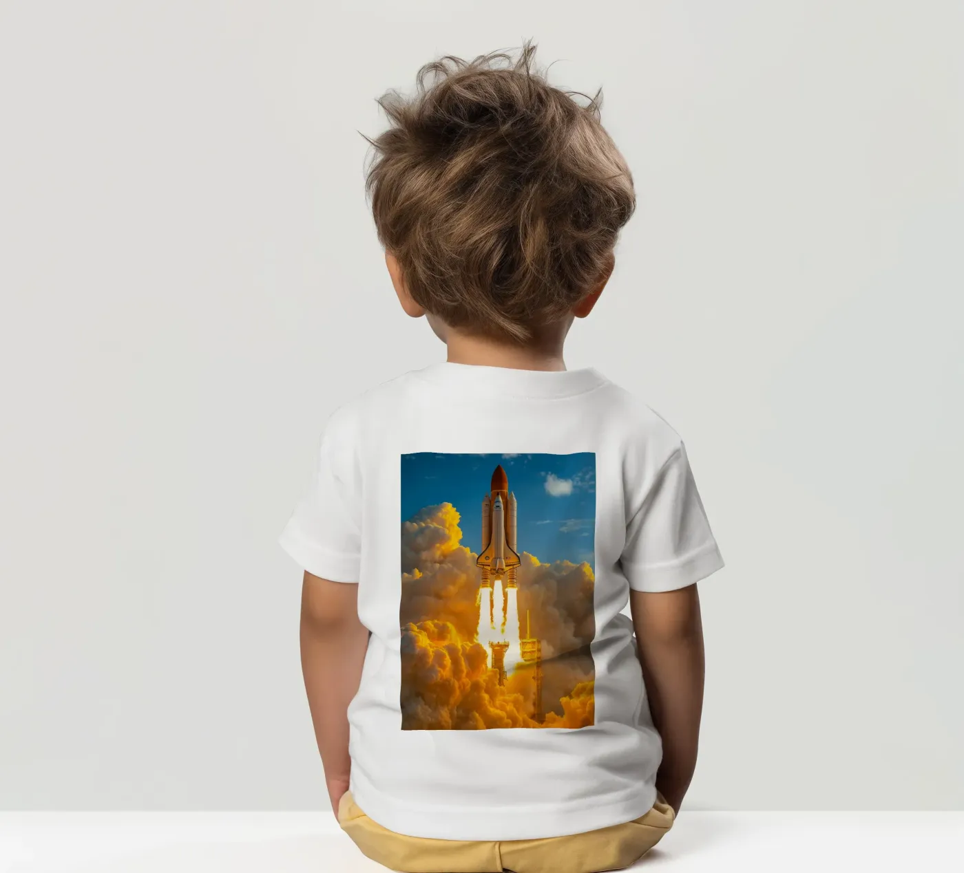 fusée spatiale t-shirt enfant de tamarind