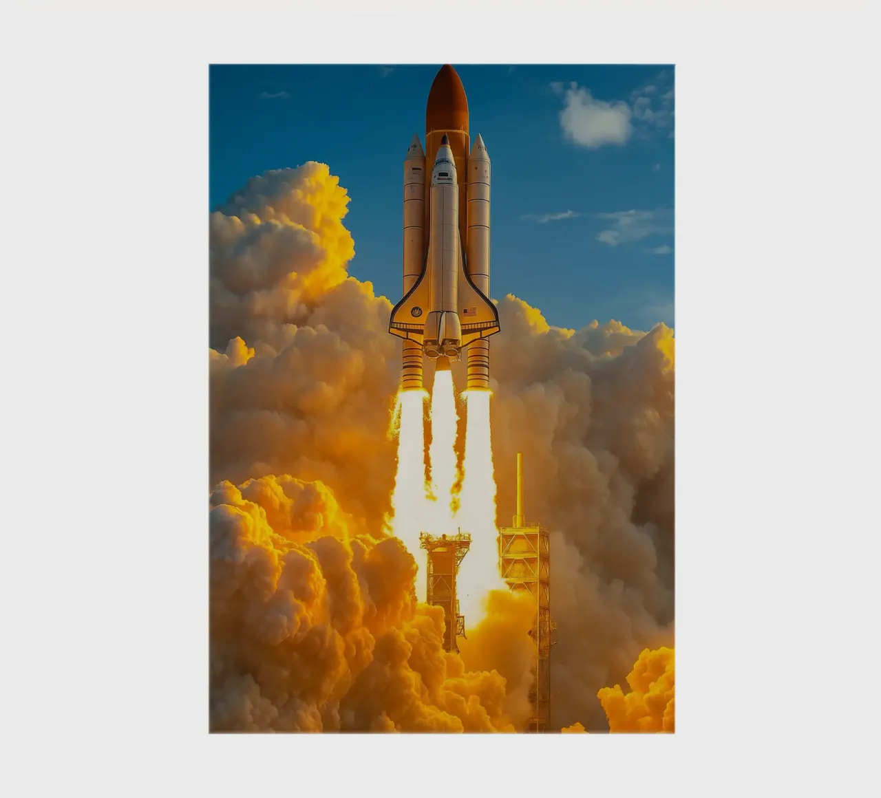 spaceship rocket notebook by tamarind