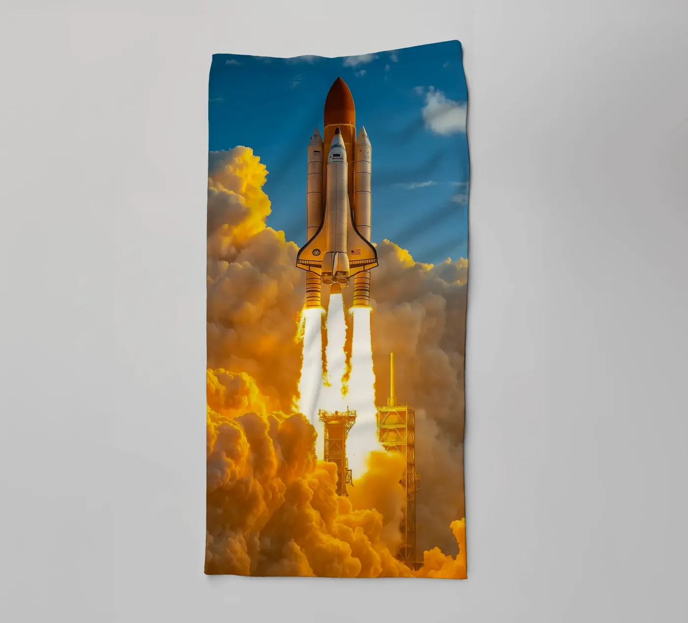 spaceship rocket serviette de bain de tamarind