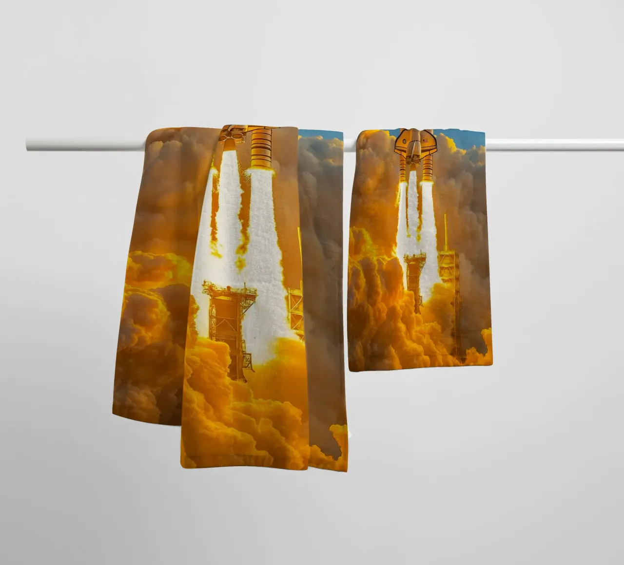 fusée spatiale serviette de bain de tamarind