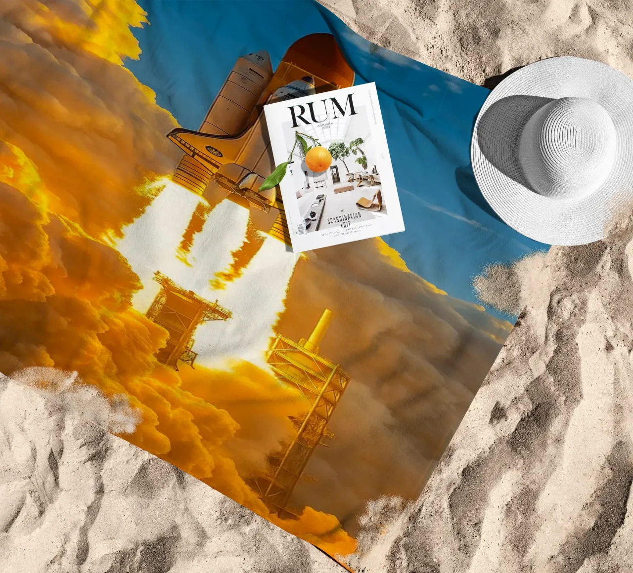 razzo astronave telo mare da tamarind