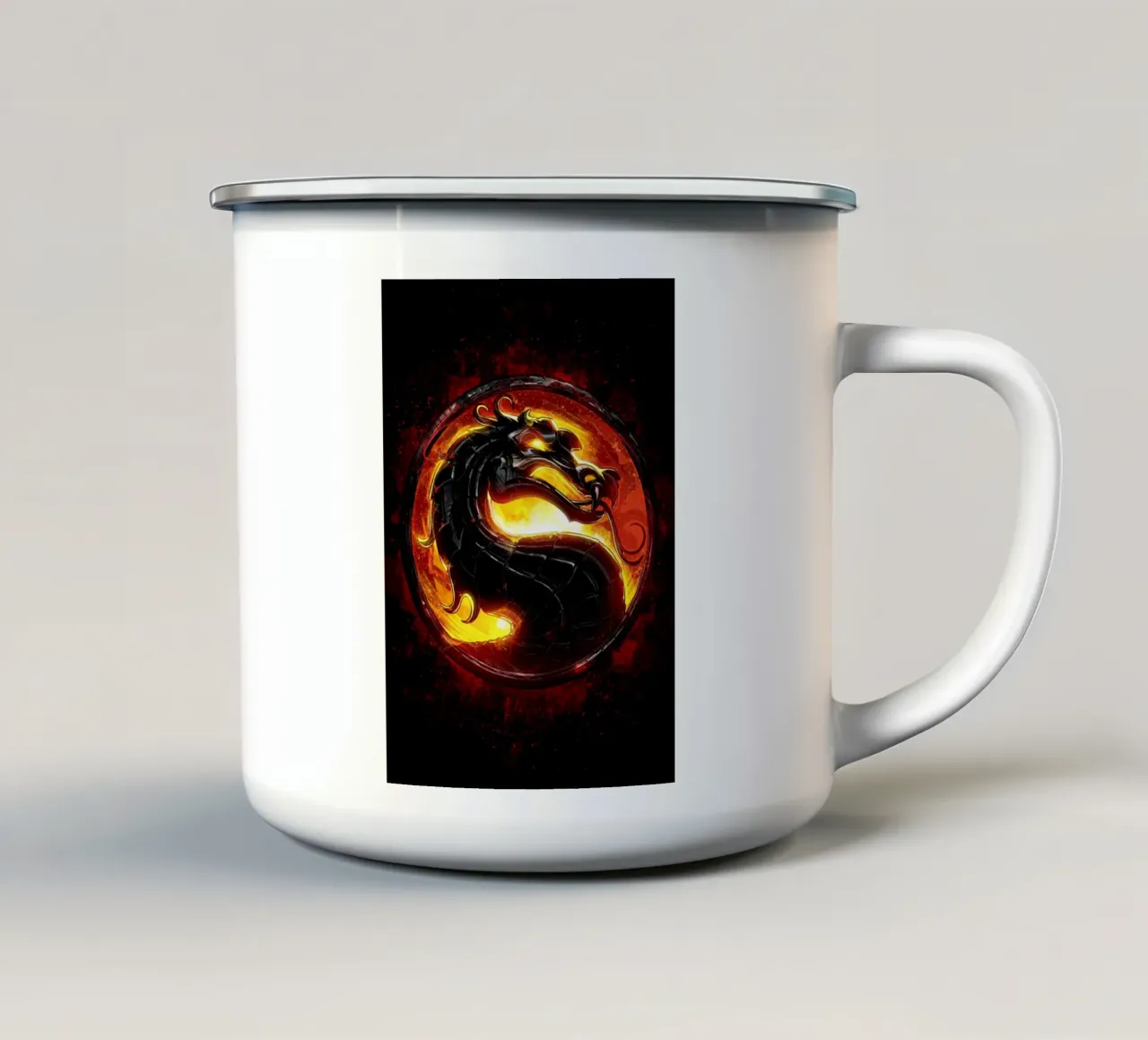Mortal Kombat tazza in smalto da nabakumov