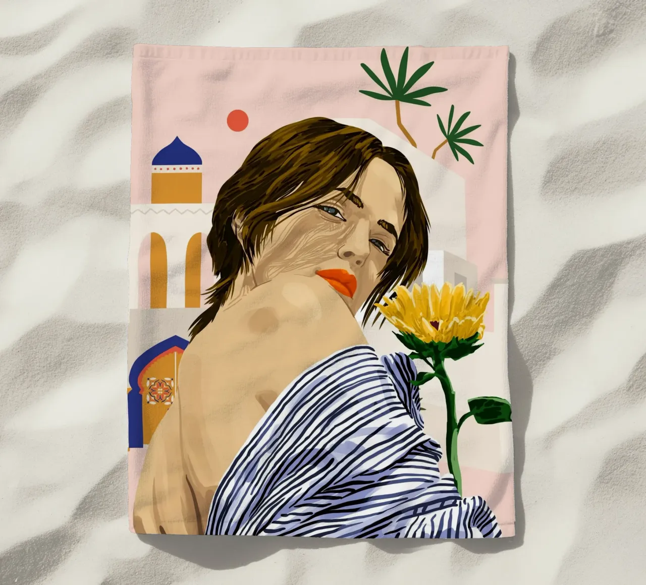 Viaggio, divento telo mare da 83oranges