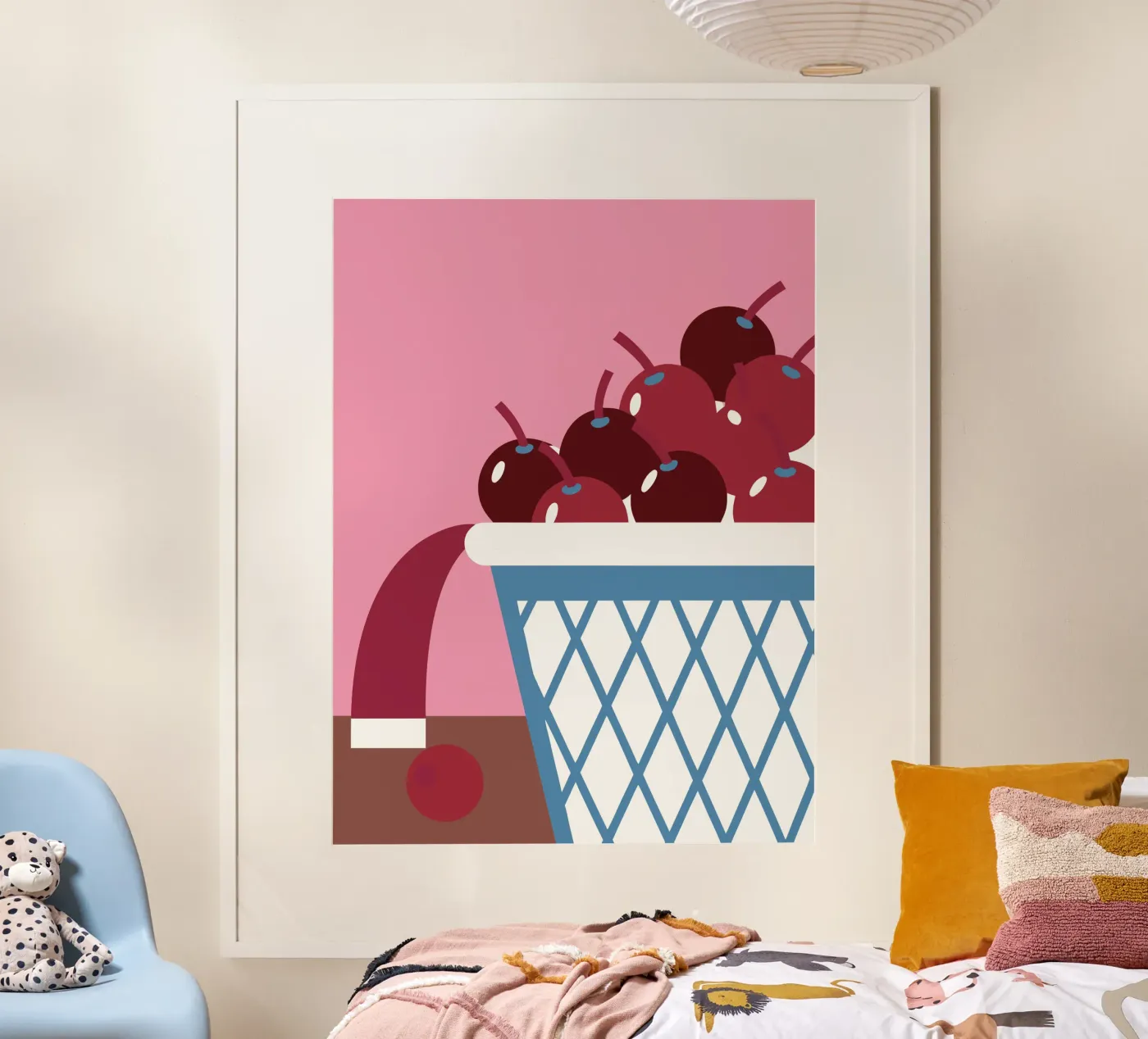 Weihnachtskirschen Poster von LOOK DIFFERENT