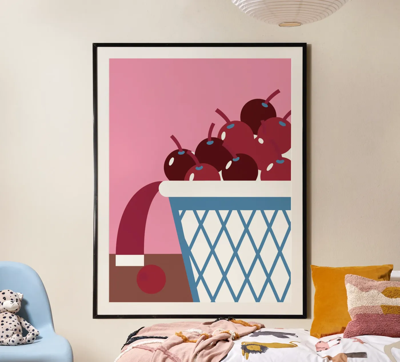 Weihnachtskirschen Poster von LOOK DIFFERENT