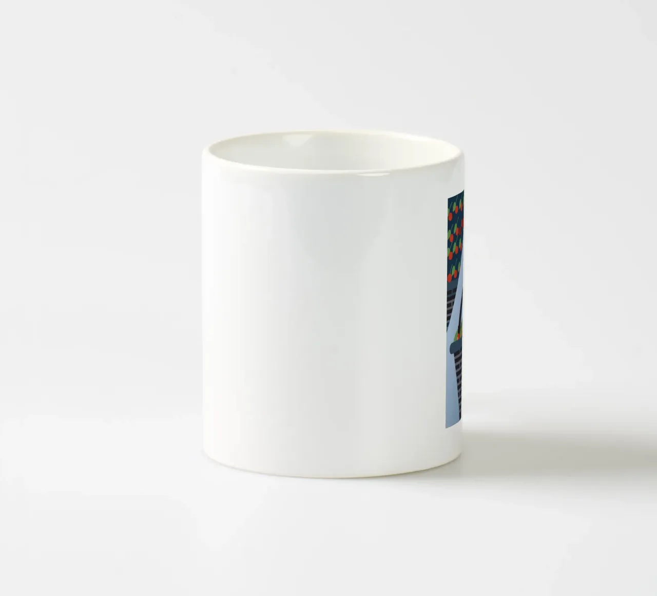Ciliegie di Natale tazza in ceramica da LOOK DIFFERENT