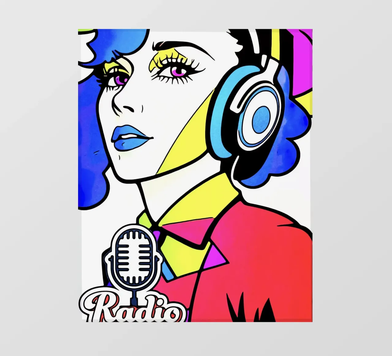 Radio pellicola backlit da ZAMART - PopArt
