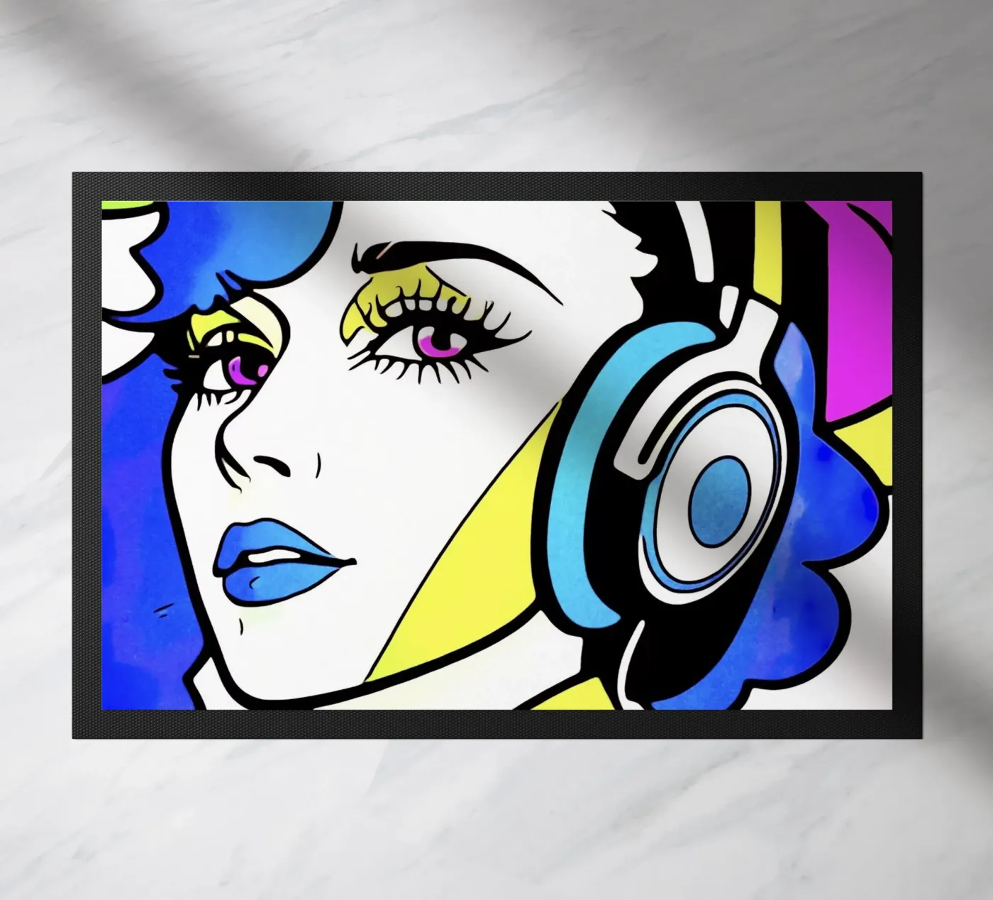 Radio deurmat van ZAMART - PopArt